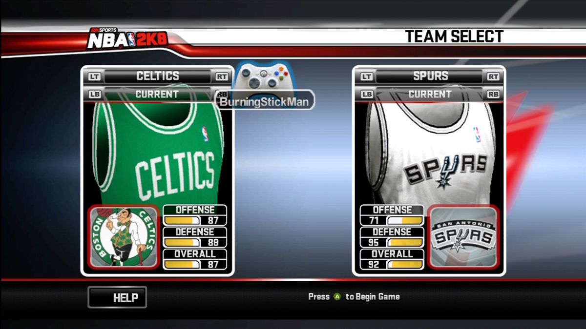 NBA 2K8 screenshot 4 for Playstation 2